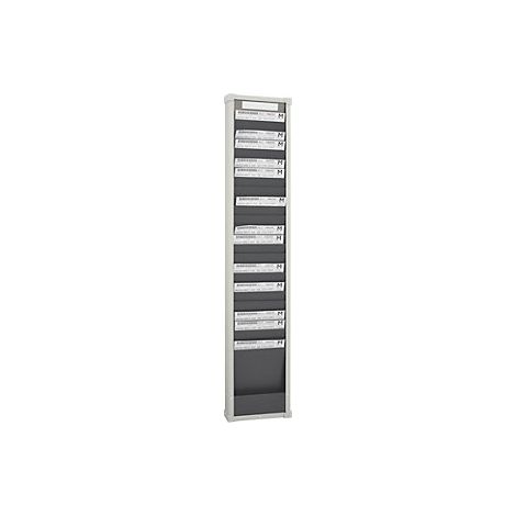 Panel modular clasificador para documentos  25 compartimentos 