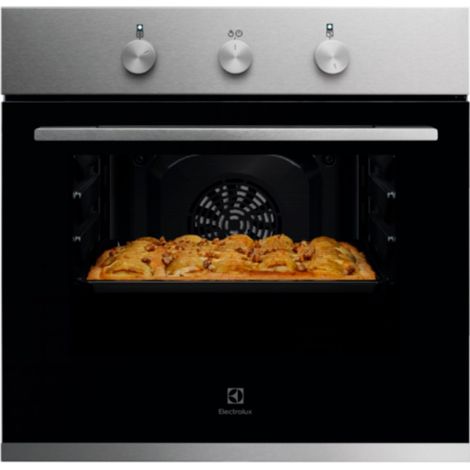 Horno Multifunción 59,4cm ELECTROLUX KOHHH00BX3 65L Limpieza Hidr (1/5)