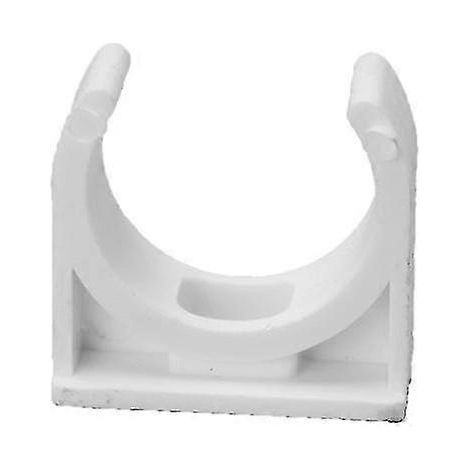 200 colliers de serrage universels pour tuyaux d'eau en PVC de 20 mm, fixations pour tubes et conduits.
