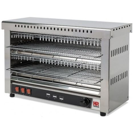 Toaster Double en Inox avec Minuterie 4,2 KW - HR Fainca