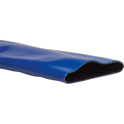 MEGA PVC-Flach- Druckschlauch I/A Ø 102 x 106,6 mm, 7 bar Typ Medium Duty - Meterware