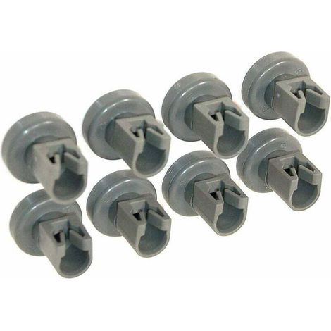 Ruote di ricambio per il cestello superiore della lavastoviglie – Set di 4, in plastica rinforzata, compatibili con Privileg/Faure/AEG/Electrolux