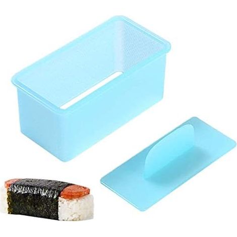 Moule A Sushi - Moule A Musubi Triangulaire Non Adherent En Plastique - Pour Sushi Maison Et Spam Sushi - Lot De 1 (1/5)