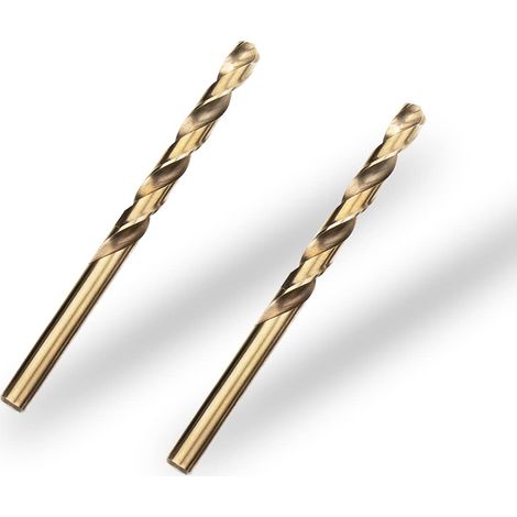 2pcs Foret Hélicoïdal 7.5mm, Acier Inoxydable Professionnel, Standard DIN 338 - Forets à Métaux (1/5)