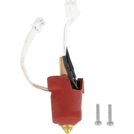 Kit de chauffage en céramique avec couvercle en silicone rouge pour V3 KE-- (1/5)