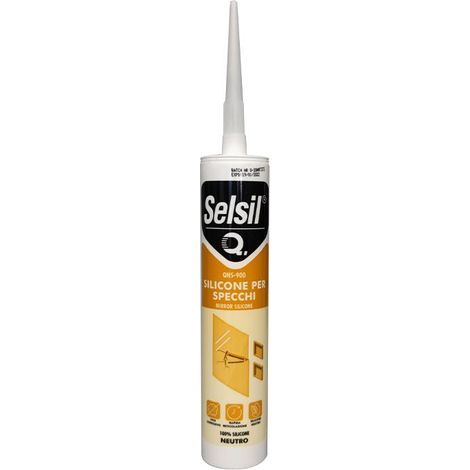 SELSIL SILICONE NEUTRO TRASP. PER SPECCHI 310 ML 12 PZ