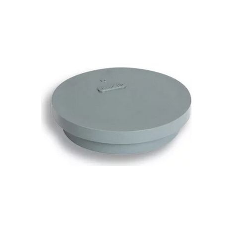 Tappo di chiusura in pvc grigio D. 50 - H.20 mmNICOL