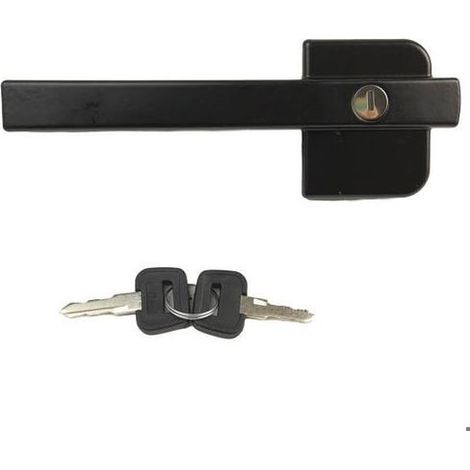 Manija de puerta derecha DAF XF 95 105 con cerradura y llaves  1305482, 1666068 (1/3)