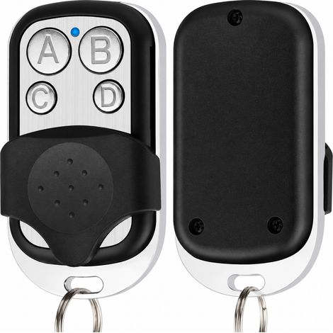 Télécommande copieuse 433 MHz touches cadenas pour code fixe, apprentissage et rolling code 433 0,54 × 0,3 × 0,14 cm 28 g – Livraison gratuite (1/5)