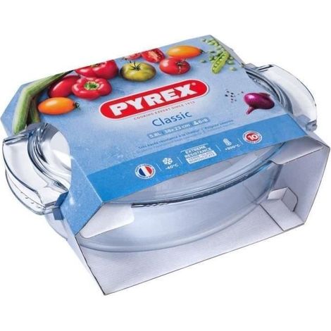 Cocotte - PYREX - 1450076 - Ovale - En verre borosilicate - 38 x 23 cm (1/4)