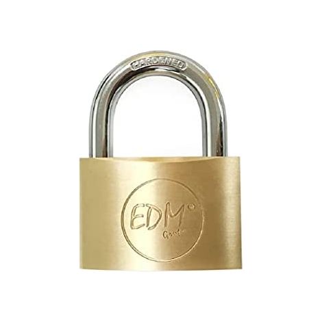 Cadenas Laiton Edm 60mm Sécurité Laiton Robuste - Edm