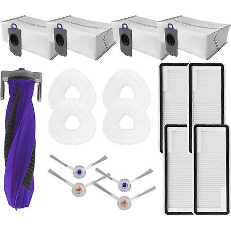 Filtre pour aspirateur brosse pour aspirateur Filtre de brosse pour aspirateur filtre de Freo Z Ultra Aspirateur Main Roller Side Brosse Couvercle HEPA Filtre Serpillière Cloth Sac à poussière Accesso (1/5)