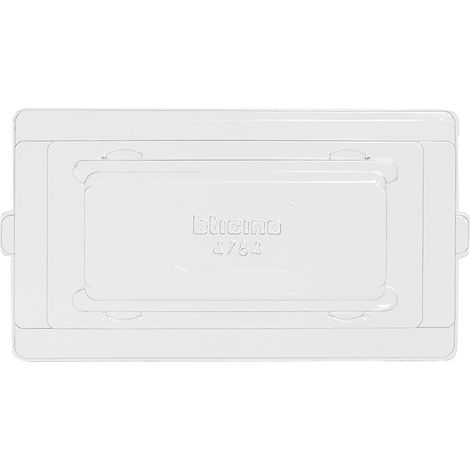 Protection de chantier pour support 4 modules LivingLight BTICINO LN4784 (1/2)