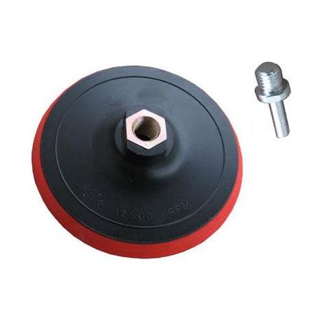 SILVER DYSK 125mm UNIWERSALNY RZEP  .