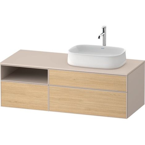 DURAVIT ZE4829030830000 Console-Lave-mains wh. Zencha 550x1300x442mm