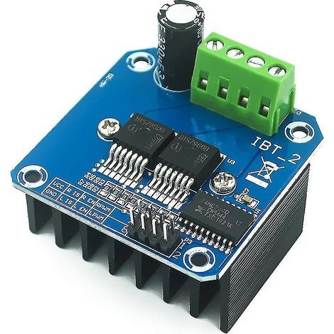Module de commande de moteur haute puissance 5 V isolé avec microcontrôleur de remplacement BTS7960 43A (1/4)