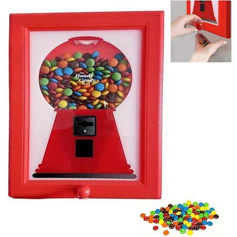 Süßigkeitenspender, hängender Bilderrahmen, All-in-One-Kaugummiautomat F A3-AquaForge (1/5)