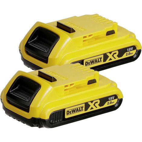 DEWALT DCB183D2-XJ Batteria per elettroutensile 18 V 2 Ah Li-Ion