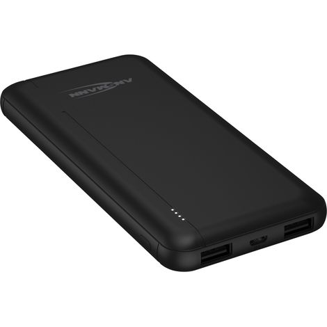 ANSMANN Powerbank 10000mAh - Power Bank 2 USB Ports & LED Statusanzeige (1/5)