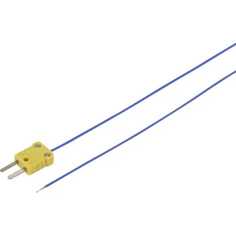 VOLTCRAFT TP-202 Sonda per aria 0 fino a 250 °C 1.00 m Sensore tipo K (1/4)