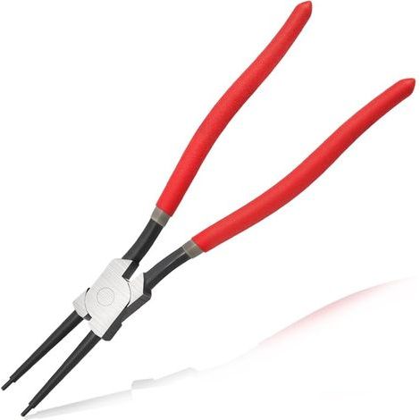 Robuste 33 cm Innen-Sicherungsringzange, Backendurchmesser 0,3 cm zur Montage des Sicherungsrings (1/4)