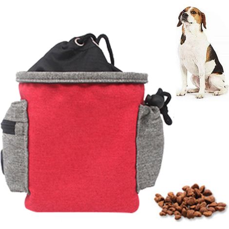 Sac À Friandises Pour Chien - Avec Distributeur De Sacs Pour Déjections - Ceinture Réglable Et Clip De Ceinture - Polyester Résistant - 1 Pièce (1/5)