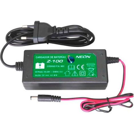 Cargador de baterías plomo 12 V 4 Ah Z-100