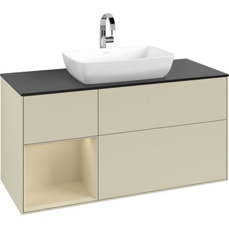 Villeroy & Boch F822HJHJ Meuble sous-lavabo Finion F82 (1/3)