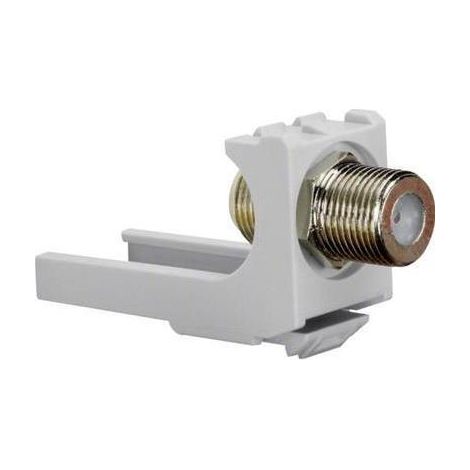 Módulo coaxial Hager vz315ff instalación sin herramientas 1 pc