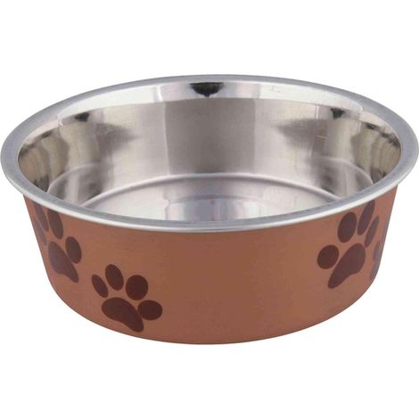 Comedero para Perro Trixie Acero Inoxidable Ø 12 cm 300 ml (1/3)
