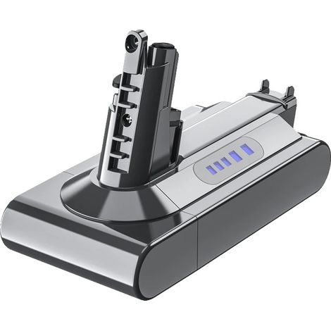 Batterie Haute Capacité, Capacité de 6000mAh, Compatible avec Divers Modèles, V10 (1/2)
