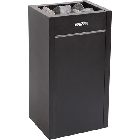 Harvia Virta HL90 Premium Saunaofen 9 kW finnischer Saunaofen Standofen schwarz (1/4)