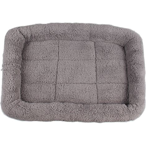 Chien Lit Lavable Paniers pour Animal de Compagnie Matelas Chat Coussin Tapis Chenil pour Chiens,M-45x60cm