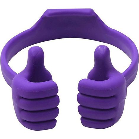 Support Téléphone Portable - Réglable Flexible Universel - Pour Smartphone Tablette Liseuse 4 À 10 Pouces - Hauteur Ajustable - 1 Pièce (1/5)