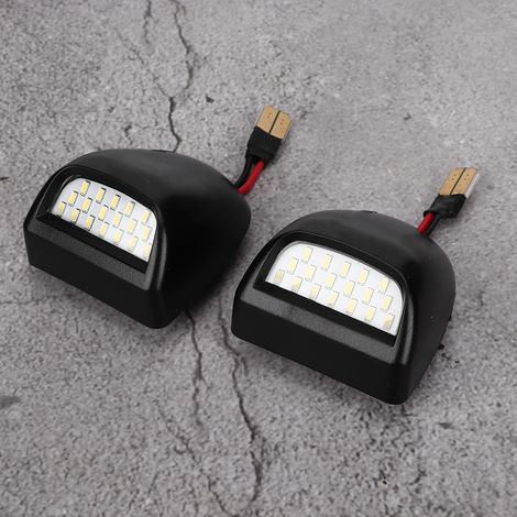 2x Feux De Plaque Éclairage Immatriculation 12V Compatible Cadillac Escalade 2002-2006 (1/3)