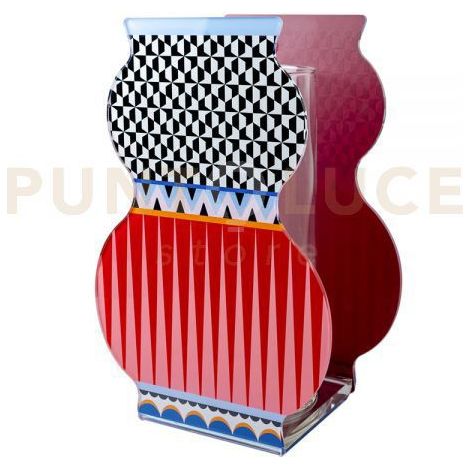 VASO GIUDECCA PICCOLO IN CRISTALLO ACRILICO DECORATO MAROCCO