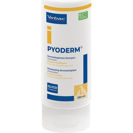 Shampoing VIRBAC PYODERM pour chiens et chats 250 ml