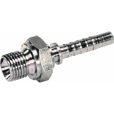 Raccord fileté mâle 60° - 1/4" X 5/16" (Lot de 5) (1/2)