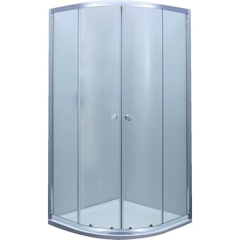 Primaster Runddusche Easy 5 Duschkabine Glas Dusche 80x80cm (1/3)