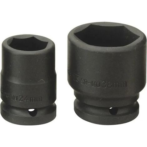 Teng Tools 940546-C Bussola a impulsi esagonale 46 mm nera (1/2)