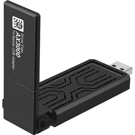 Carte WiFi 6 USB 3.0 AX3000 RTL8832CU - Adaptateur Réseau Double Bande (1/5)