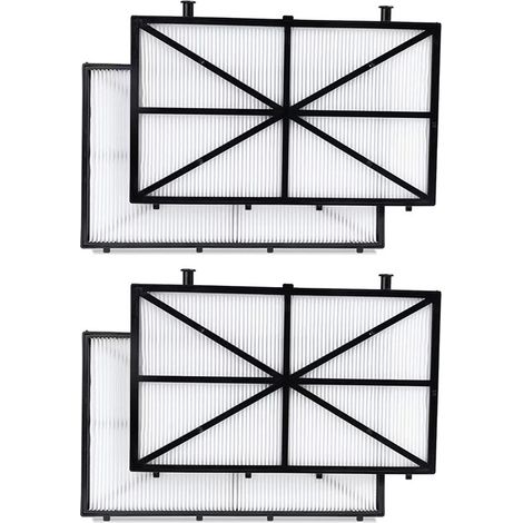 Ortviai Lot de 4 Filtres Ultra-Fins pour Robot de Piscine Dolphin - Cartouches de Filtration 9991425-R4 - Compatible avec Dolphin Nautilus, Premier, Triton, Deluxe 4/5 - Panneaux de Rechange de Précis