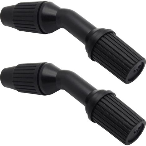 Set di 2 ugelli conici resistenti per irrigazione e pulizia (ugelli neri regolabili) (1/5)