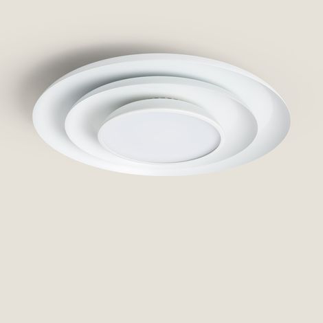 Plafoniera LED 26W Circolare Metallo Ø400 mm CCT Selezionabile Telmor Bianco (1/5)