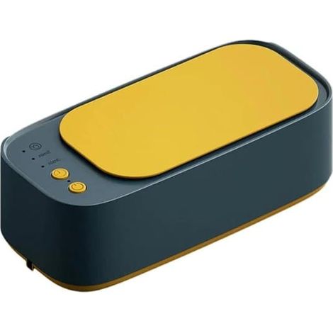 Nettoyeur à ultrasons - Bijoux et montres - Nettoyage rapide - Format portable - Grande capacité - Vert (1/5)