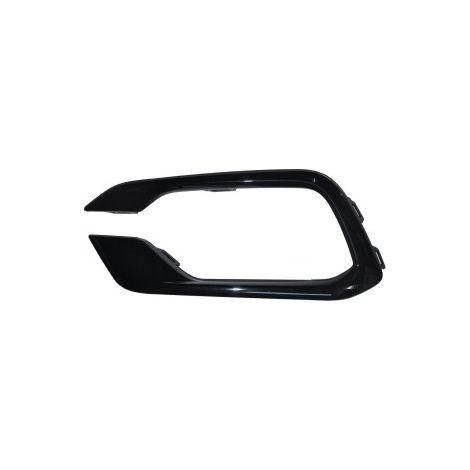 Moulure grille de pare-choc avant gauche noire brillante Fiat Tipo 2 phase 2 depuis 2020