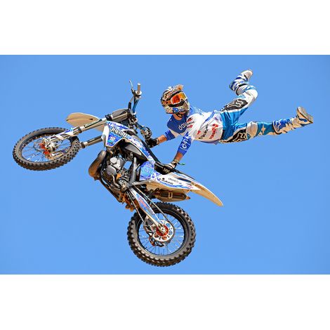 Papier peint panoramique Motocross - 130 cm x 87 cm (1/2)