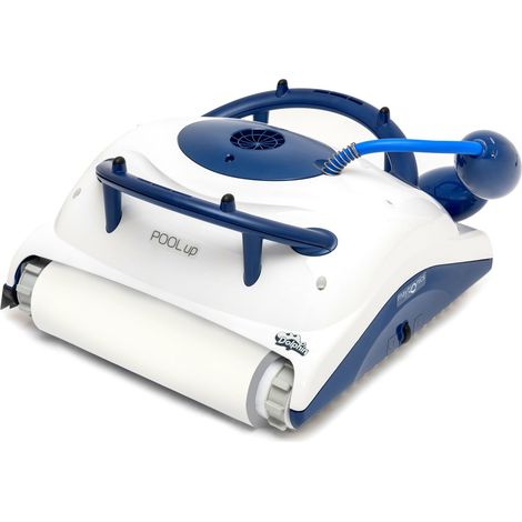 Dolphin Pool UP Digital - Robot Elettrico Pulitore per Piscina fino a 8 Mt per Rivestimento in Ceramica Cemento Verniciato Vetroresina & PVC con Gradino Perimetrale - FONDO + PARETI + LINEA - MY2025 (1/5)