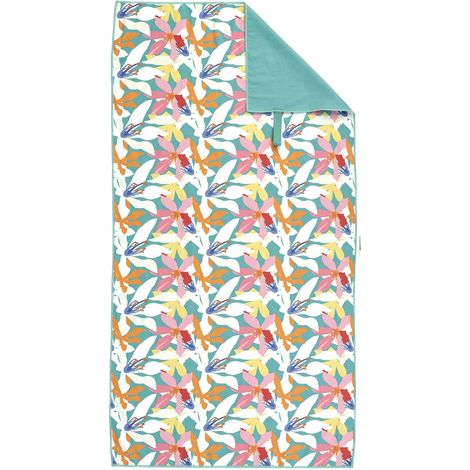 Toalla microfibra estampada 150x75cm - moorea - Tendance