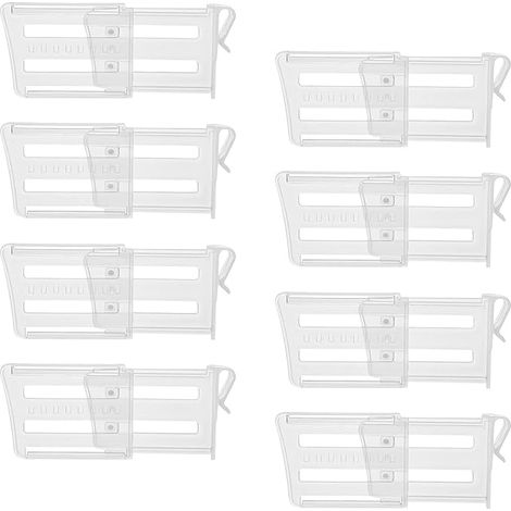 Separadores de refrigerador de 8 piezas, separadores de refrigerador de cocina, separadores de espacio para cocina y artículos para el hogar. (1/5)